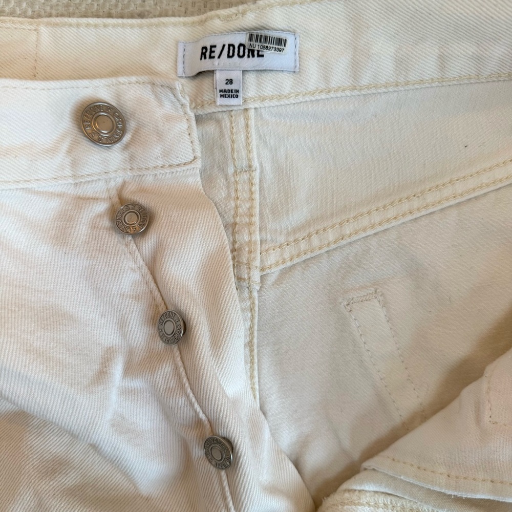 RE/DONE 90s denim shorts sz 28 - Picture 5 of 6